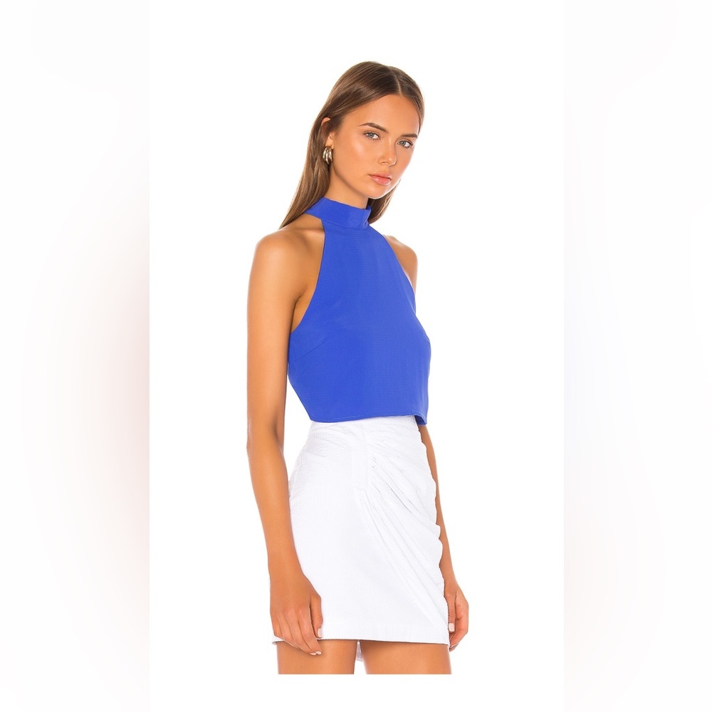 Revolve Superdown Scarlett High Neck Top - Picture 2 of 6
